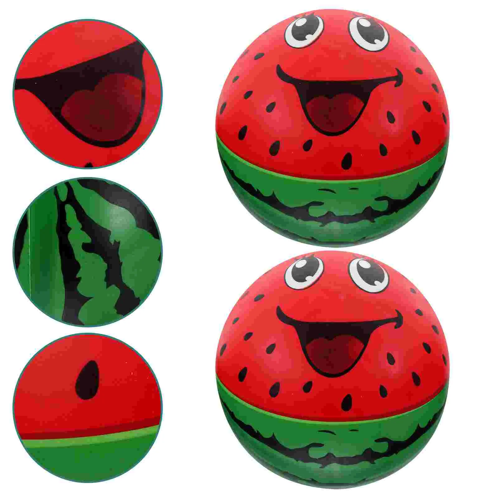 

2pcs Inflatable Watermelon Bouncing Ball Inflatable Watermelon Bouncy Toys Balls