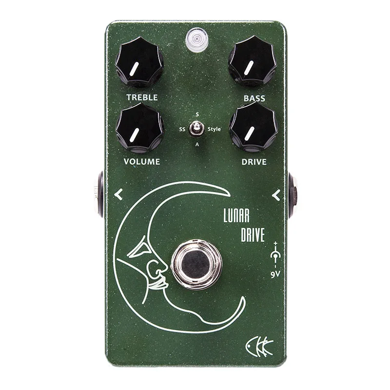 CKK Electronics Lunar Drive Vintage Amp Tone Overdrive Guitar Effect Pedal Electric Effects Guitar Parts Accessory CKK CL105
CKK Electronics Lunar Drive Vintage Amp Tone Overdrive Guitar Effect Pedal Electric Effects Guitar Parts Accessory CKK CL105