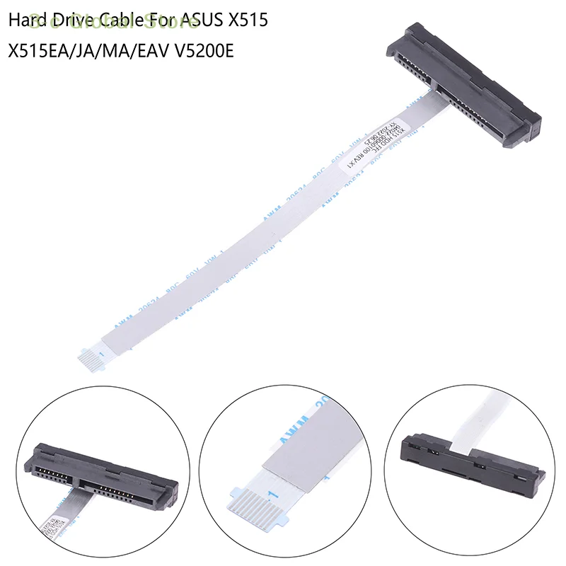 HDD Cable For ASUS X515 X515EA/JA/MA/EAV V5200E F515 Laptop SATA Hard Drive HDD SSD Connector Flex Cable
HDD Cable For ASUS X515 X515EA/JA/MA/EAV V5200E F515 Laptop SATA Hard Drive HDD SSD Connector Flex Cable