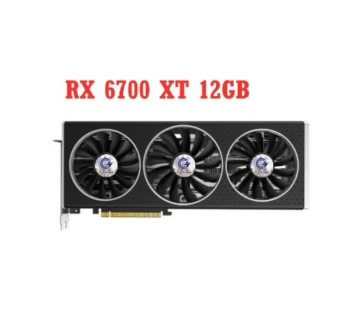 

XFX RX 6700 XT 12G V2 OC 12GB GDDR6 192-bit 16 Gbps 7nm 6700XT GPU support AMD Intel Desktop Motherboard for XFX