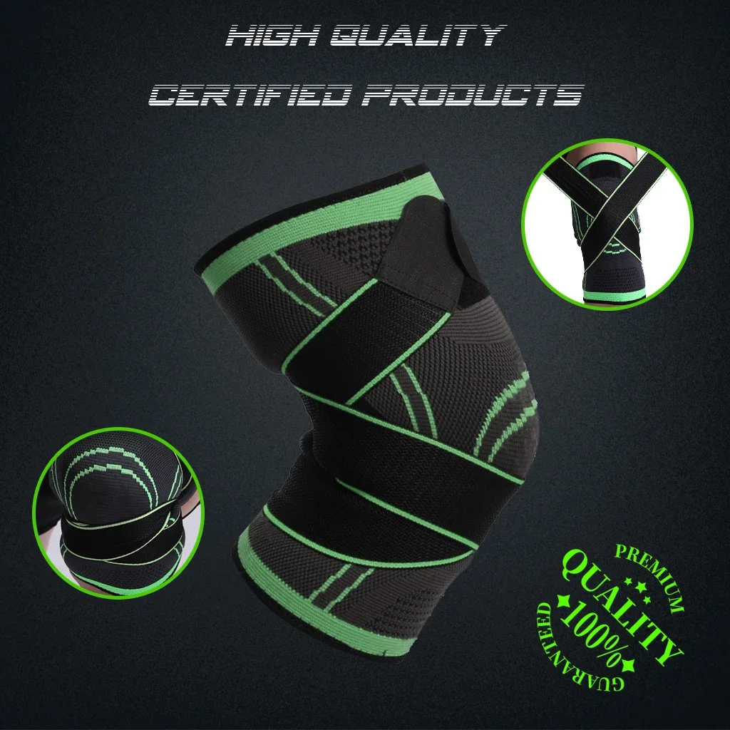 

Knee Pads for Basketball Compression Yoga Braces for Arthritis Joint Support Sports Safety Volleyball Gym Sport Brace Protector