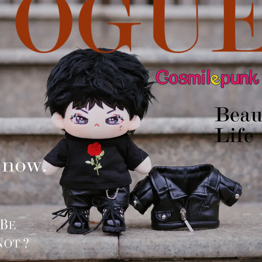 Anime Original Cool Guy Jacket Rose Outfit Clothes For 20cm Plush Doll Body Toys Cosplay GG
Anime Original Cool Guy Jacket Rose Outfit Clothes For 20cm Plush Doll Body Toys Cosplay GG