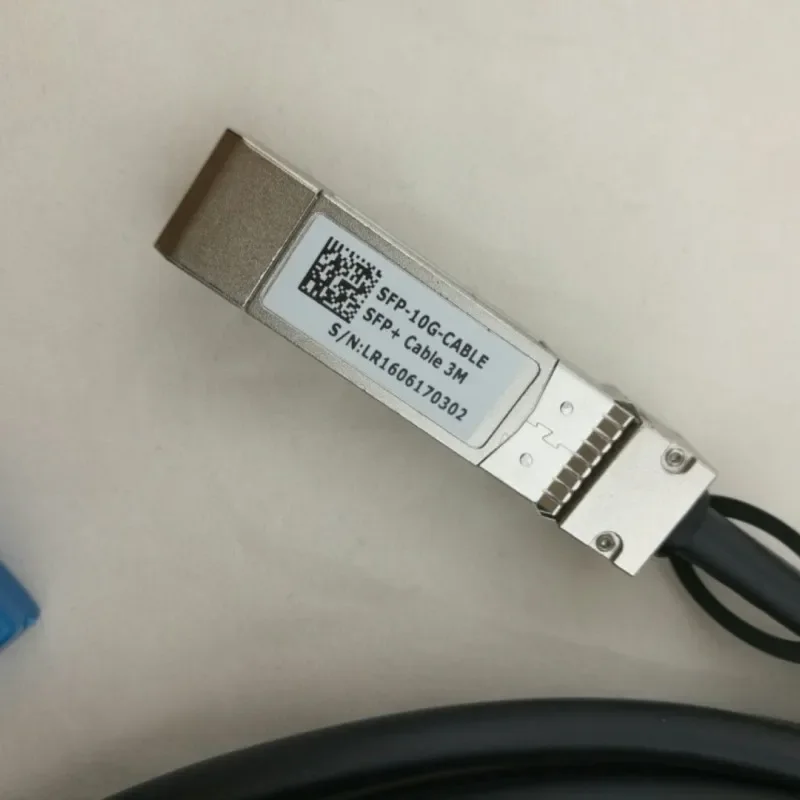 SFP-10G-CABLE 3M SFP-10G-CU3M SFP+direct Connection SFP+- 10G-DAC-3m, 24AWG SFP+- DAC-3m
SFP-10G-CABLE 3M SFP-10G-CU3M SFP+direct Connection SFP+- 10G-DAC-3m, 24AWG SFP+- DAC-3m