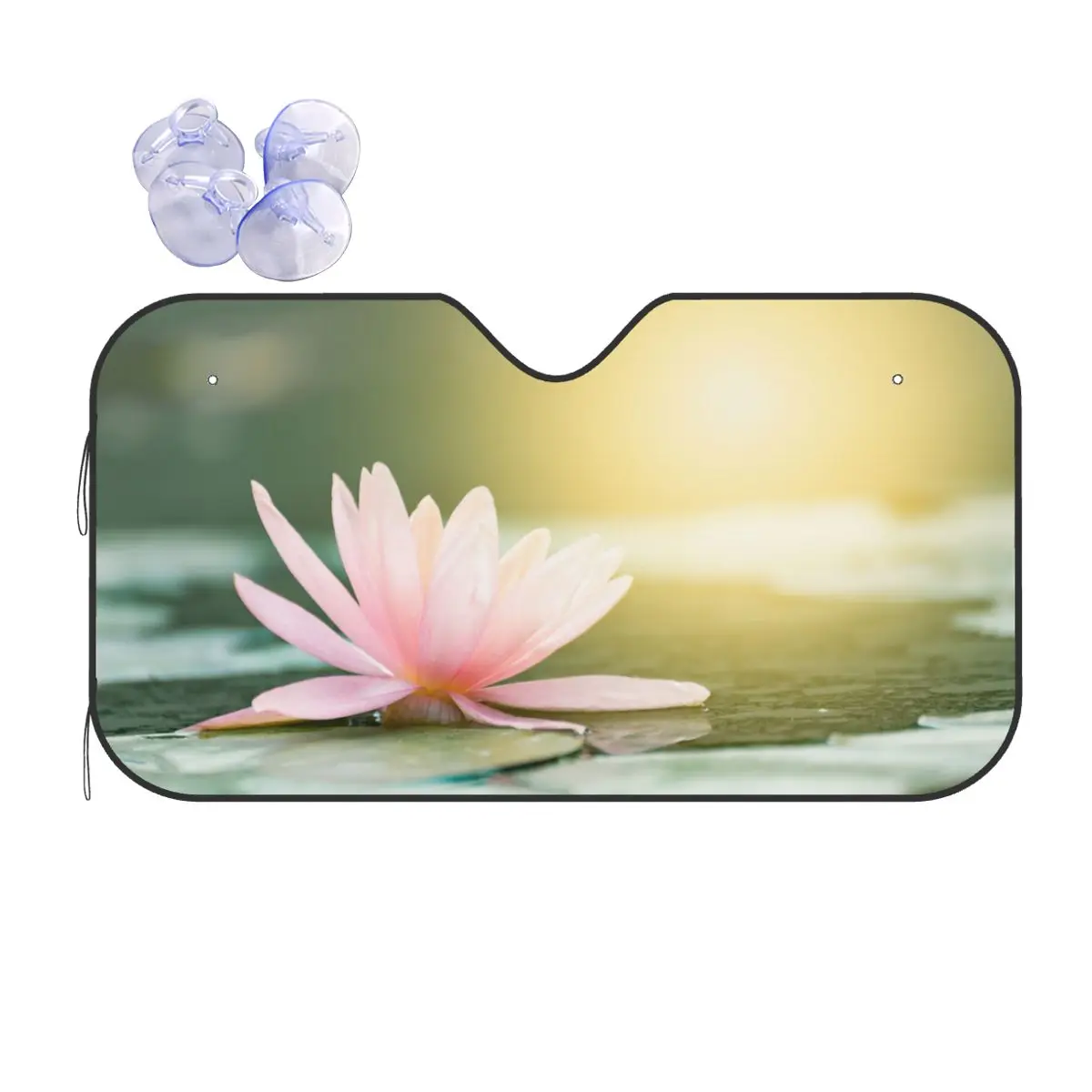 Lotus Flower Windshield Sunshade Buddha Buddhism Fold-up Car Front Window Visor Car Window Windscreen Cover Sunscreen Curtain
Lotus Flower Windshield Sunshade Buddha Buddhism Fold-up Car Front Window Visor Car Window Windscreen Cover Sunscreen Curtain