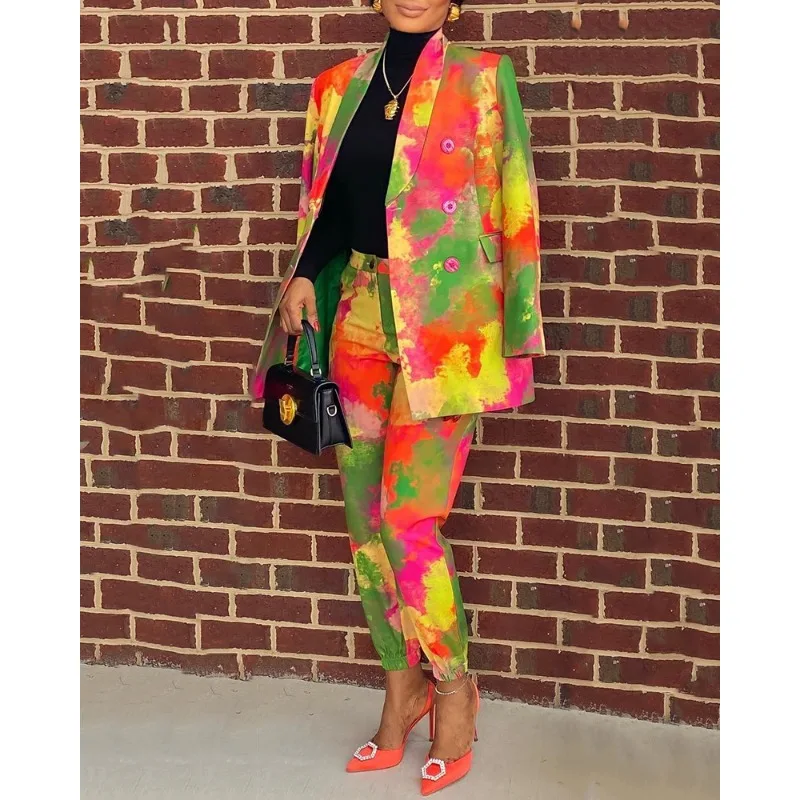 New Arrivals Versatile Delicate Classy Autumn Women Closing Color Inkjet Printing Slim Trousers Casual Fashion Commuter
New Arrivals Versatile Delicate Classy Autumn Women Closing Color Inkjet Printing Slim Trousers Casual Fashion Commuter