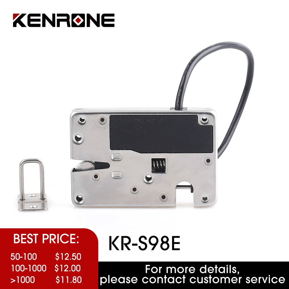 KENRONE Electronic Waterproof Low Voltage 4V~7.5V Frozen Vending Container Locker Electromechanical Lock
KENRONE Electronic Waterproof Low Voltage 4V~7.5V Frozen Vending Container Locker Electromechanical Lock