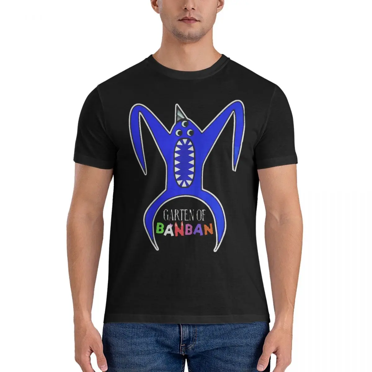 Nab Nab. Logo And Characters. Horror Games 2023. T-Shirt for Men Garten Of Banban Fun 100% Cotton Tee Shirt Short Sleeve T Shirt
Nab Nab. Logo And Characters. Horror Games 2023. T-Shirt for Men Garten Of Banban Fun 100% Cotton Tee Shirt Short Sleeve T Shirt