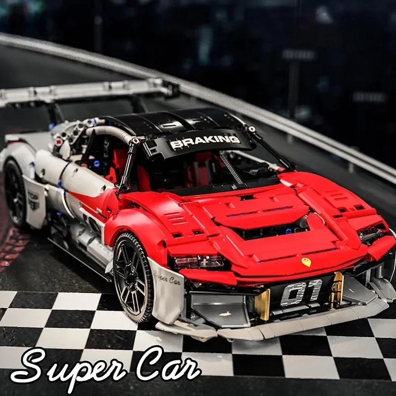 2459Pcs Technical Vehicle Speed Super Sport Car Model MOC Building Blocks Bricks Toys Birthday Gifts Children Kids DIY Puzzle
2459Pcs Technical Vehicle Speed Super Sport Car Model MOC Building Blocks Bricks Toys Birthday Gifts Children Kids DIY Puzzle