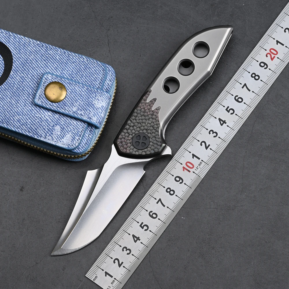 INFINITE Grievance Folding Knife 20CV Blade Integral Titanium Handle Tactics Camping Hunting Fishing Survival Kitchen EDC Tools
INFINITE Grievance Folding Knife 20CV Blade Integral Titanium Handle Tactics Camping Hunting Fishing Survival Kitchen EDC Tools