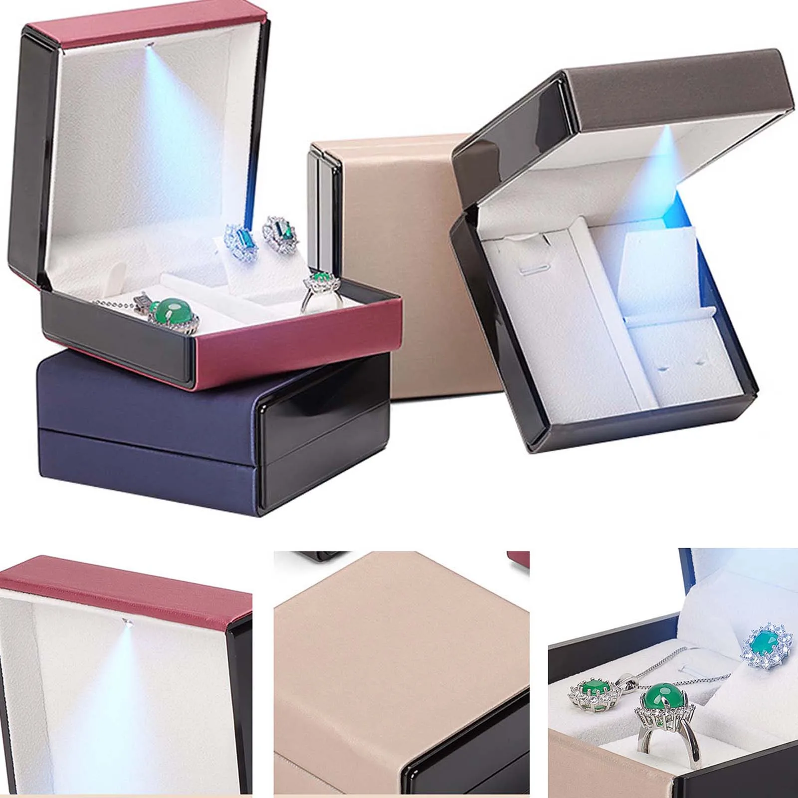 Portable Jewelry Organizer Box Necklace Rings Storage Case Earring Stud Pendant Gift Packing Box Wedding Cases
Portable Jewelry Organizer Box Necklace Rings Storage Case Earring Stud Pendant Gift Packing Box Wedding Cases