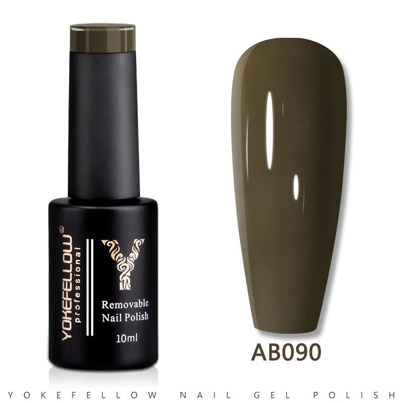 YOKEFELLOW UV LED Gel Nail Polish Green AB090 10ML Professional Semi-permanent Gel Varnishes for Nails
YOKEFELLOW UV LED Gel Nail Polish Green AB090 10ML Professional Semi-permanent Gel Varnishes for Nails