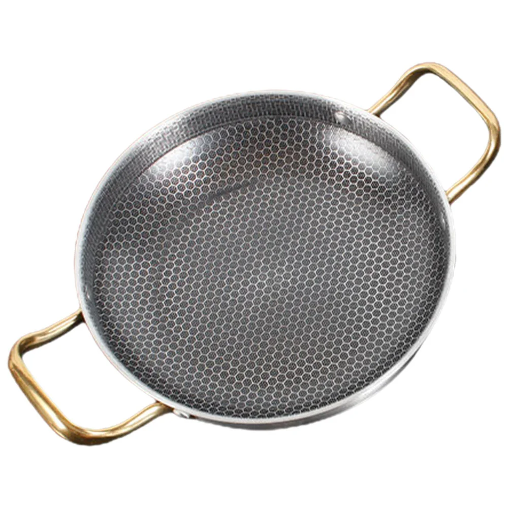 Honeycomb Skillet Crayfish Frying Pan Stainless Steel Skillet Kitchen Cookware
Honeycomb Skillet Crayfish Frying Pan Stainless Steel Skillet Kitchen Cookware