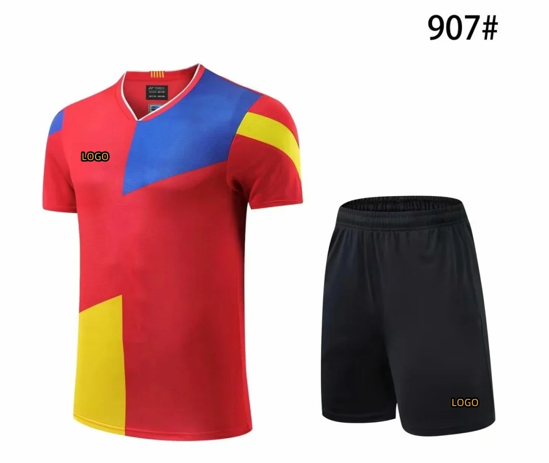 A customized YY men's and women's badminton wear shorts tennis T-shirt V neck breathable quick drying can print numbers
A customized YY men's and women's badminton wear shorts tennis T-shirt V neck breathable quick drying can print numbers