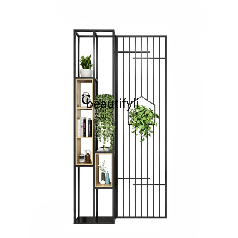 Nordic Partition Storage Rack Screen Living Room Decorative Wall Light Luxury and Simplicity Hollow Entrance Blocking Entrance
Nordic Partition Storage Rack Screen Living Room Decorative Wall Light Luxury and Simplicity Hollow Entrance Blocking Entrance