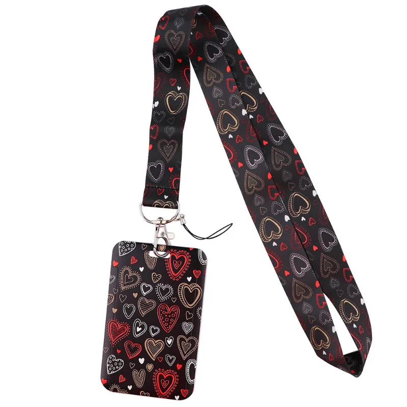 Colorful Heart Name Badges ID Tag Holder Lanyard for Staff Nurse Work Card Cover Case Pass Access Card Sleeve with Neck Strap
Colorful Heart Name Badges ID Tag Holder Lanyard for Staff Nurse Work Card Cover Case Pass Access Card Sleeve with Neck Strap