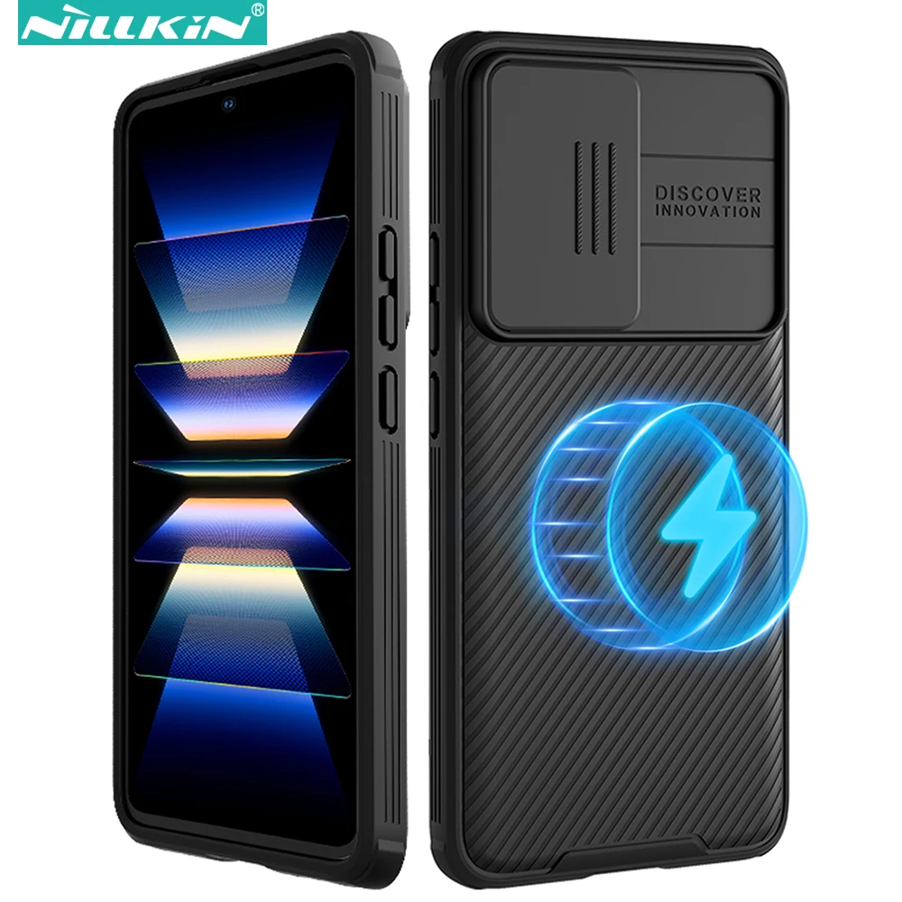 Nillkin for Xiaomi Redmi K60 / K60 Pro Case,CamShield Pro Magnetic Case with Slide Camera Protector PC+TPU Cover
Nillkin for Xiaomi Redmi K60 / K60 Pro Case,CamShield Pro Magnetic Case with Slide Camera Protector PC+TPU Cover