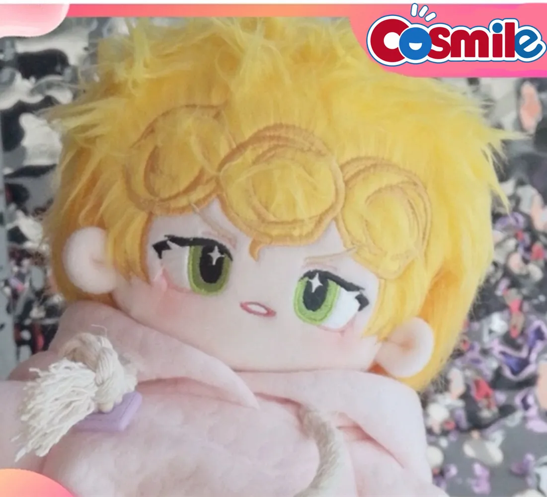 Cosmile JoJos Bizarre Adventure Giorno Giovanna 20cm Plush Doll Toy Body Cute Limit Cos Gift C 
Cosmile JoJos Bizarre Adventure Giorno Giovanna 20cm Plush Doll Toy Body Cute Limit Cos Gift C