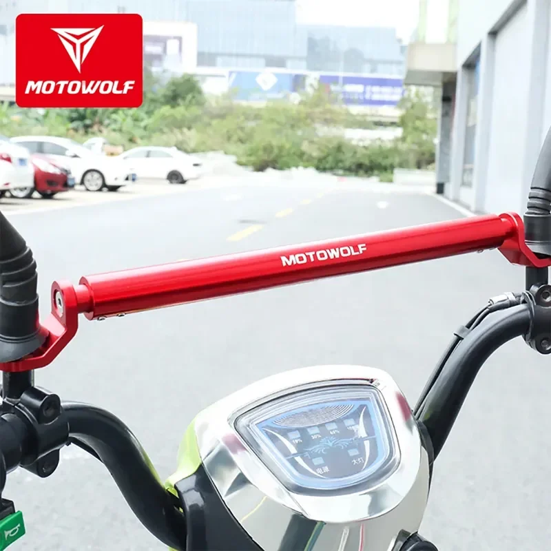 MOTOWOLF Motorcycle Multifunction Handle Extension Rod Off road Vehicle USB Charger Mobile Phone Holder Extension Rod
MOTOWOLF Motorcycle Multifunction Handle Extension Rod Off road Vehicle USB Charger Mobile Phone Holder Extension Rod