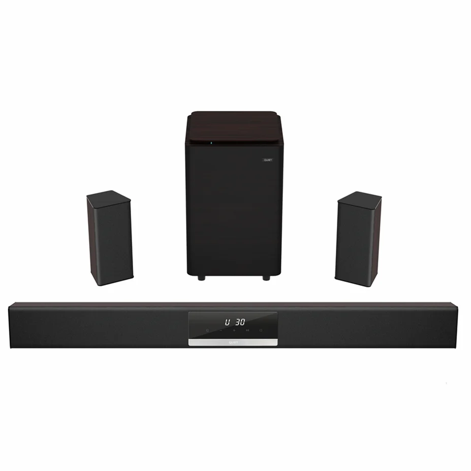 Bluetooth 4.1 Ch Sound Bar Big Power Surround System With Wireless Surround Sound Speakers
Bluetooth 4.1 Ch Sound Bar Big Power Surround System With Wireless Surround Sound Speakers
