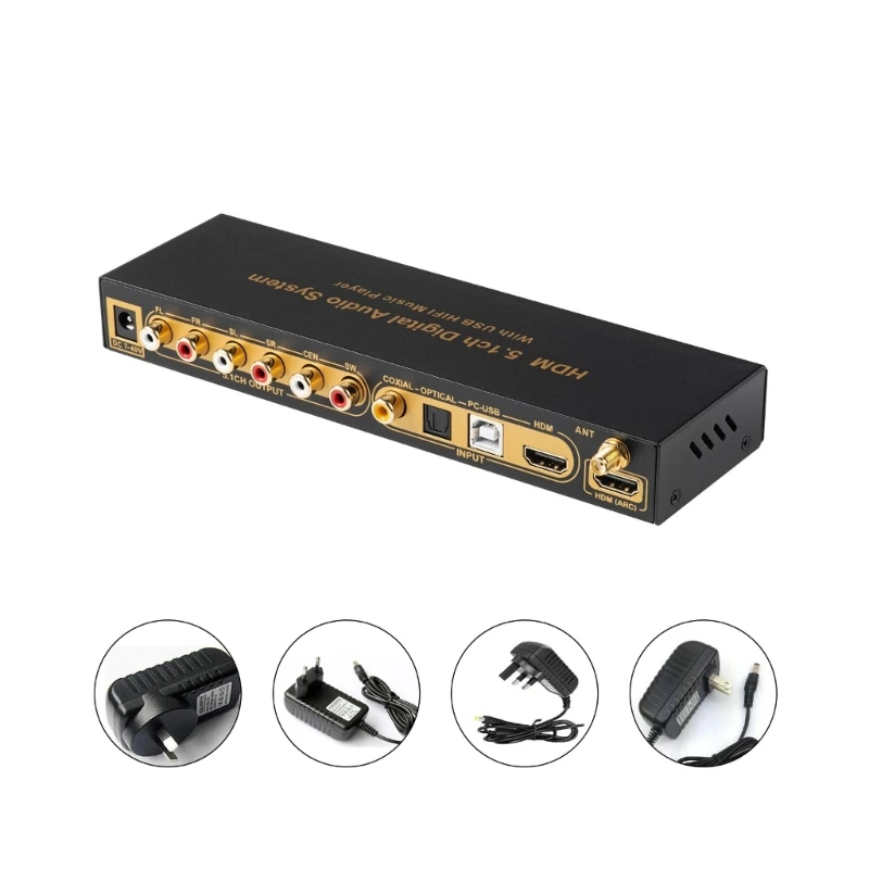 UD851B 5.1 Channel Sound Decoders USB Player Automatically Switching to Last Used Signal Channel Functions Decoders
UD851B 5.1 Channel Sound Decoders USB Player Automatically Switching to Last Used Signal Channel Functions Decoders