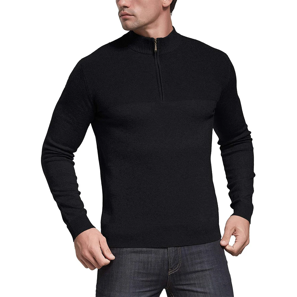 Mens1/4 Zip-up Pullover Sweatshirt V Neck Jacket Warm Fleece Sweater Knit Top Keep Warm Long Sleeve Zip-up Sweatshirt
Mens1/4 Zip-up Pullover Sweatshirt V Neck Jacket Warm Fleece Sweater Knit Top Keep Warm Long Sleeve Zip-up Sweatshirt