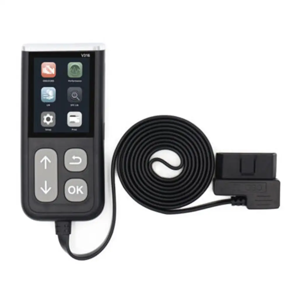 Obd2 Scanner Professional Vehicle Engine Diagnostic Tool Bluetooth-compatible Fault Scanner V316 Obd2 Code Reader
Obd2 Scanner Professional Vehicle Engine Diagnostic Tool Bluetooth-compatible Fault Scanner V316 Obd2 Code Reader