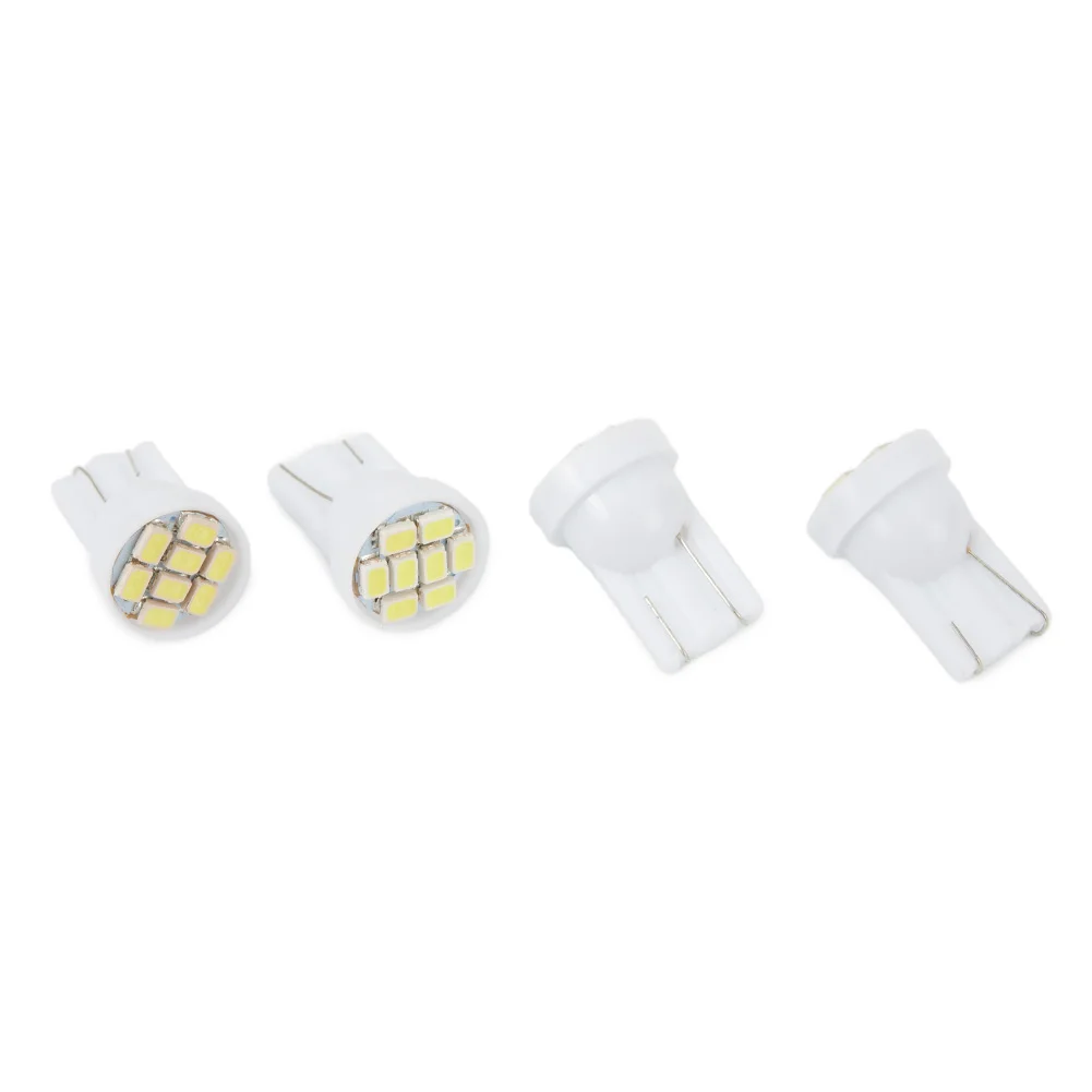 4-T10 8SMD LED Lights 12SMD LED 13pcs 5-T10 5SMD LED Bulb Ceiling Domes License Plate Parts Replacement Set White
4-T10 8SMD LED Lights 12SMD LED 13pcs 5-T10 5SMD LED Bulb Ceiling Domes License Plate Parts Replacement Set White