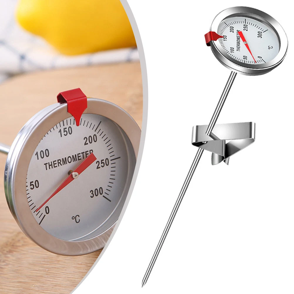 High Quality Multifunction Food Thermometer Metal Frying Thermometer High Temperature Dial Probe Long Thermometer Kitchen Tool
High Quality Multifunction Food Thermometer Metal Frying Thermometer High Temperature Dial Probe Long Thermometer Kitchen Tool