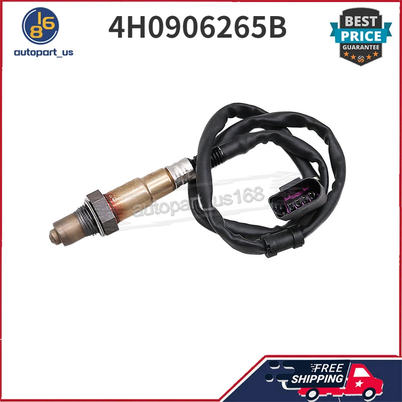 

1Pcs Downstream Oxygen Sensor Lambda Sensor O2 Sensor 4H0906265B For Audi A6 A8 Q7 S6 S7 S8 Volkswagen CC Passat Touareg