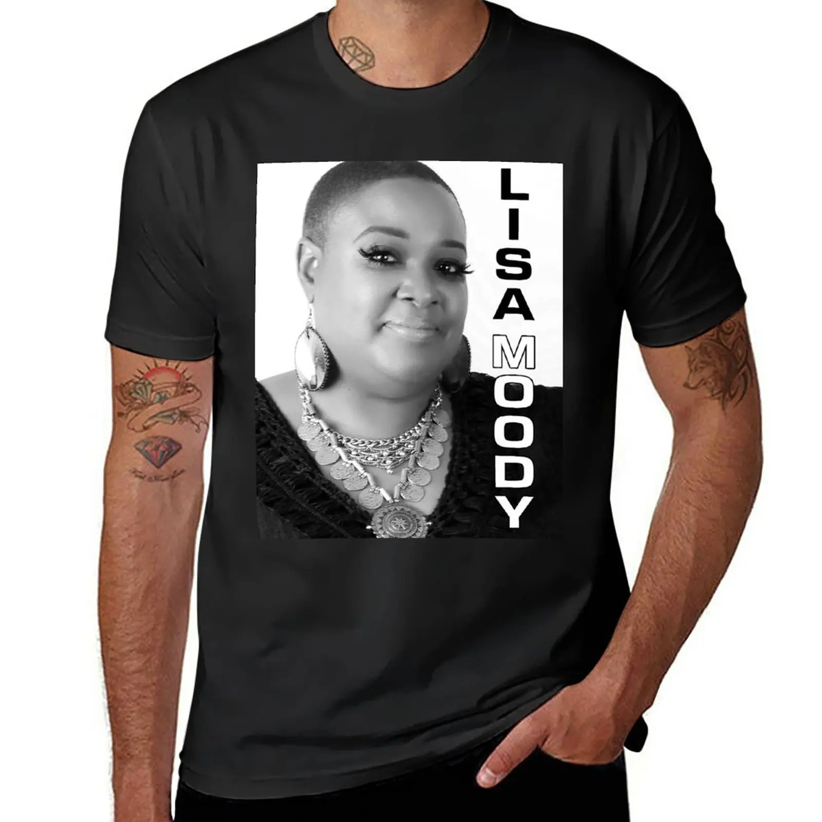 New LISA MOODY B&W T-Shirt animal print shirt for boys Short sleeve Men's t-shirt
New LISA MOODY B&W T-Shirt animal print shirt for boys Short sleeve Men's t-shirt