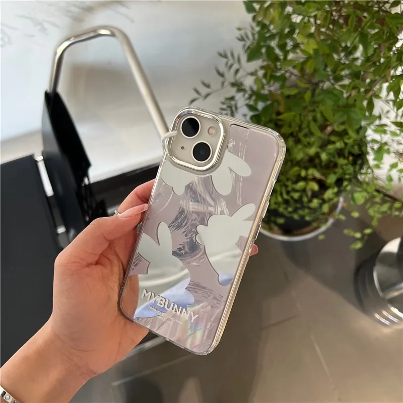 For iphone 14Promax 2023 New Ins Net Red Electroplated Mirror Cartoon Rabbit Fall-proof Mobile Phone Hard Case 14Pro 13Promax 12
For iphone 14Promax 2023 New Ins Net Red Electroplated Mirror Cartoon Rabbit Fall-proof Mobile Phone Hard Case 14Pro 13Promax 12