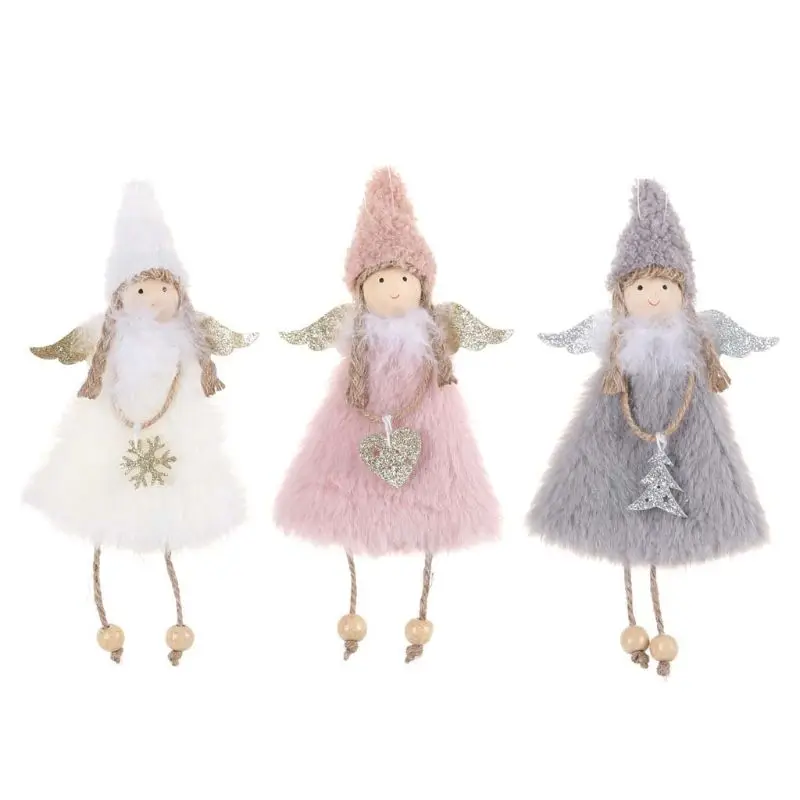 3pcs Christmas Heart Angel for Doll Toy Ornament Hanging Xmas Tree Home Party Decoration
3pcs Christmas Heart Angel for Doll Toy Ornament Hanging Xmas Tree Home Party Decoration