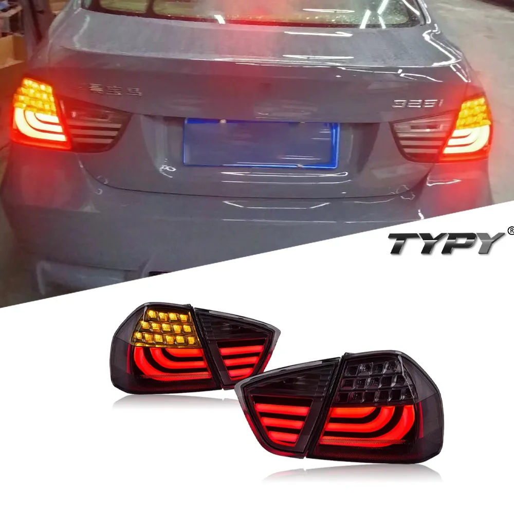 TYPY Car Styling TailLamp For BMW 3 Series E90 2005-2008 Upgrade Modified TO NEW BMW Dynamic Turn Car LED TailLamp Assembly
TYPY Car Styling TailLamp For BMW 3 Series E90 2005-2008 Upgrade Modified TO NEW BMW Dynamic Turn Car LED TailLamp Assembly