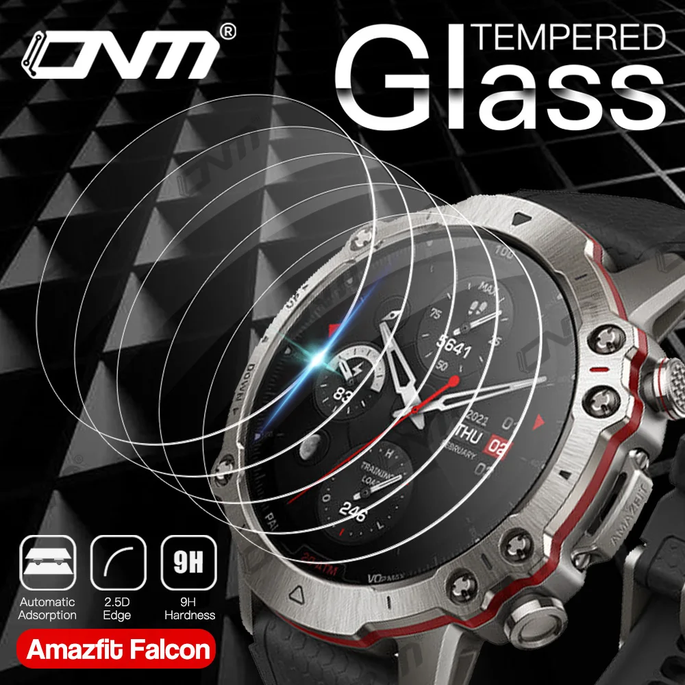 9H Premium Tempered Glass for Amazfit Falcon Smart Watch Clear HD Screen Protector for Amazfit Falcon Protective Film Accessorie
9H Premium Tempered Glass for Amazfit Falcon Smart Watch Clear HD Screen Protector for Amazfit Falcon Protective Film Accessorie