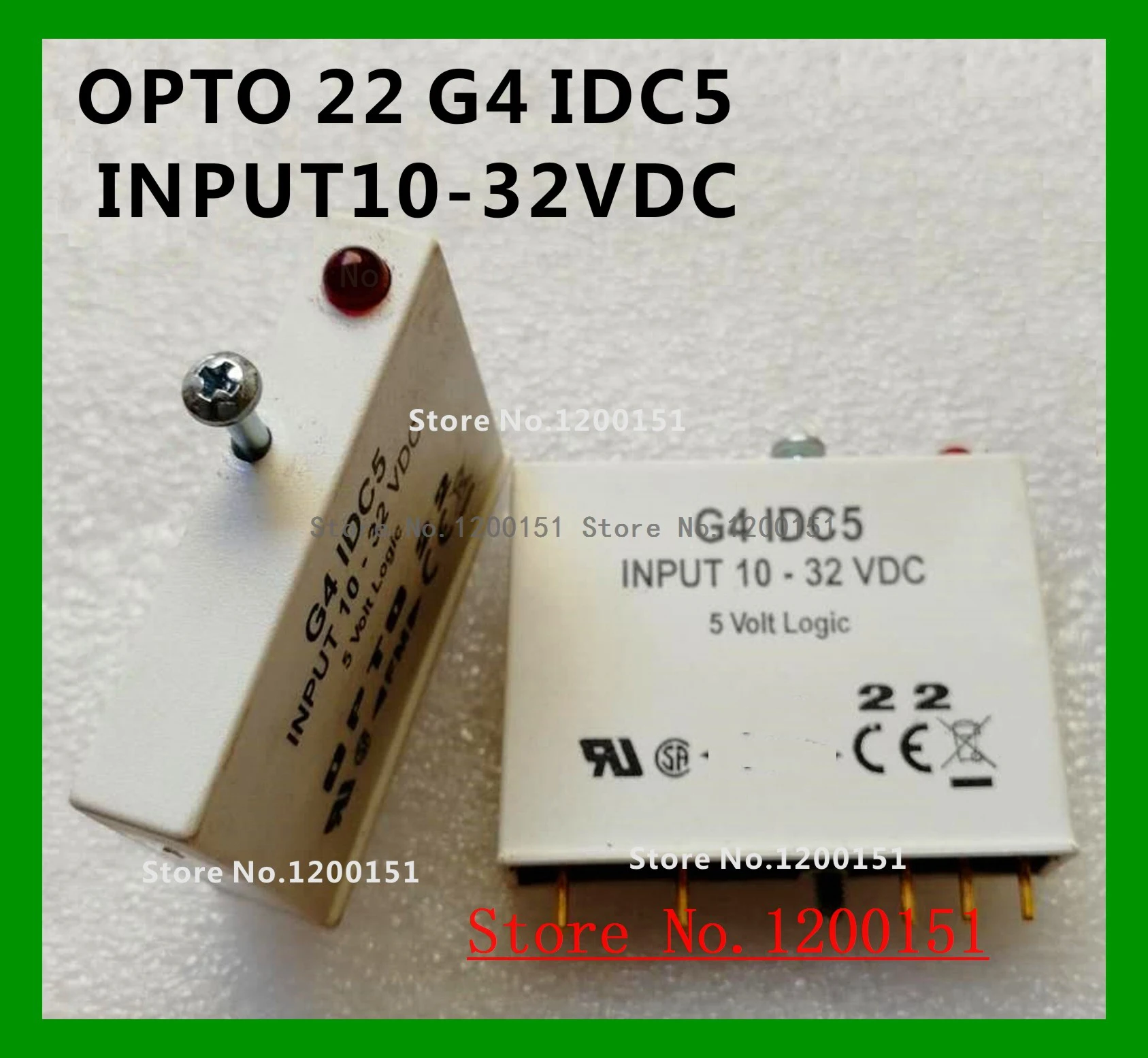 G4IDC5 OPTO22 вход 10-32 В постоянного тока Стандартный вход 10-32 В постоянного тока
G4IDC5 OPTO22 вход 10-32 В постоянного тока Стандартный вход 10-32 В постоянного тока