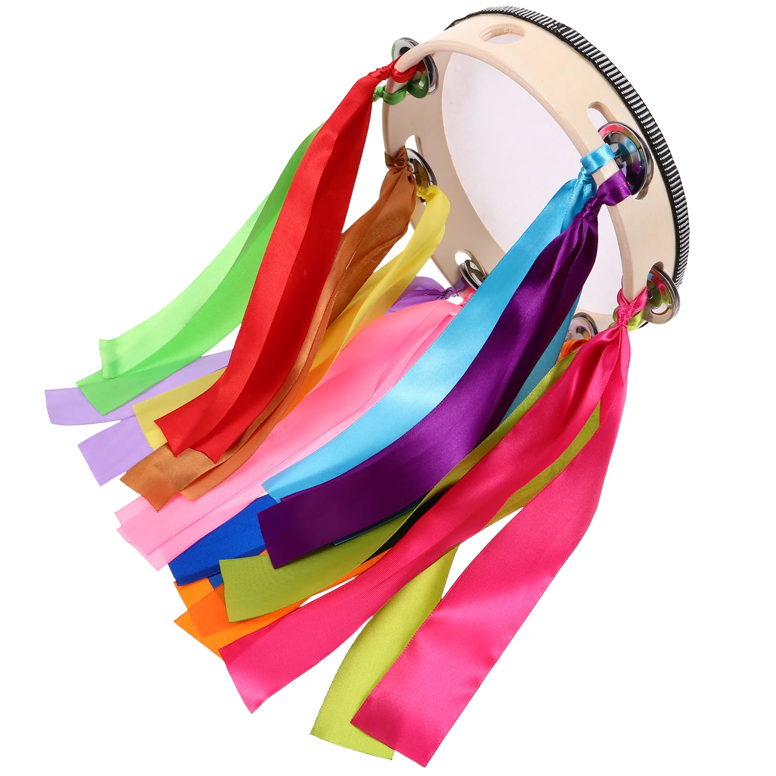 Hand Held Tambourine Drum Ribbon Bell Birch Metal Jingles Percussion Gift Musical Educational Drum Instrument Ktv Party
Hand Held Tambourine Drum Ribbon Bell Birch Metal Jingles Percussion Gift Musical Educational Drum Instrument Ktv Party