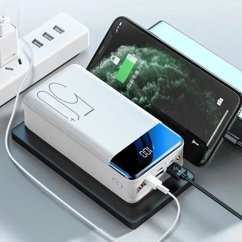 2023New 200000mAh Power Bank Portable Fast Charging PowerBank 3 USB PoverBank External Battery Charger For Mobile Phones Tablet
2023New 200000mAh Power Bank Portable Fast Charging PowerBank 3 USB PoverBank External Battery Charger For Mobile Phones Tablet