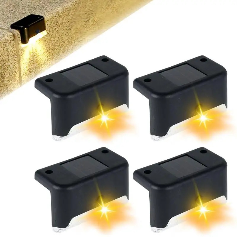 Уличные лампы для ступенек, настенный декоративный светильник на солнечной батарее, 4 шт.
Уличные лампы для ступенек, настенный декоративный светильник на солнечной батарее, 4 шт.