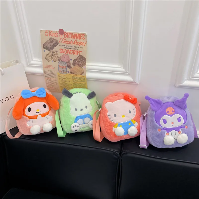 Anime Sanrio Plush Backpack Cute My Melody Plush Bag Kawaii Hello Kitty Schoolbag Cartoon Kulomi Plush Toys Gifts for Kids Girls
Anime Sanrio Plush Backpack Cute My Melody Plush Bag Kawaii Hello Kitty Schoolbag Cartoon Kulomi Plush Toys Gifts for Kids Girls