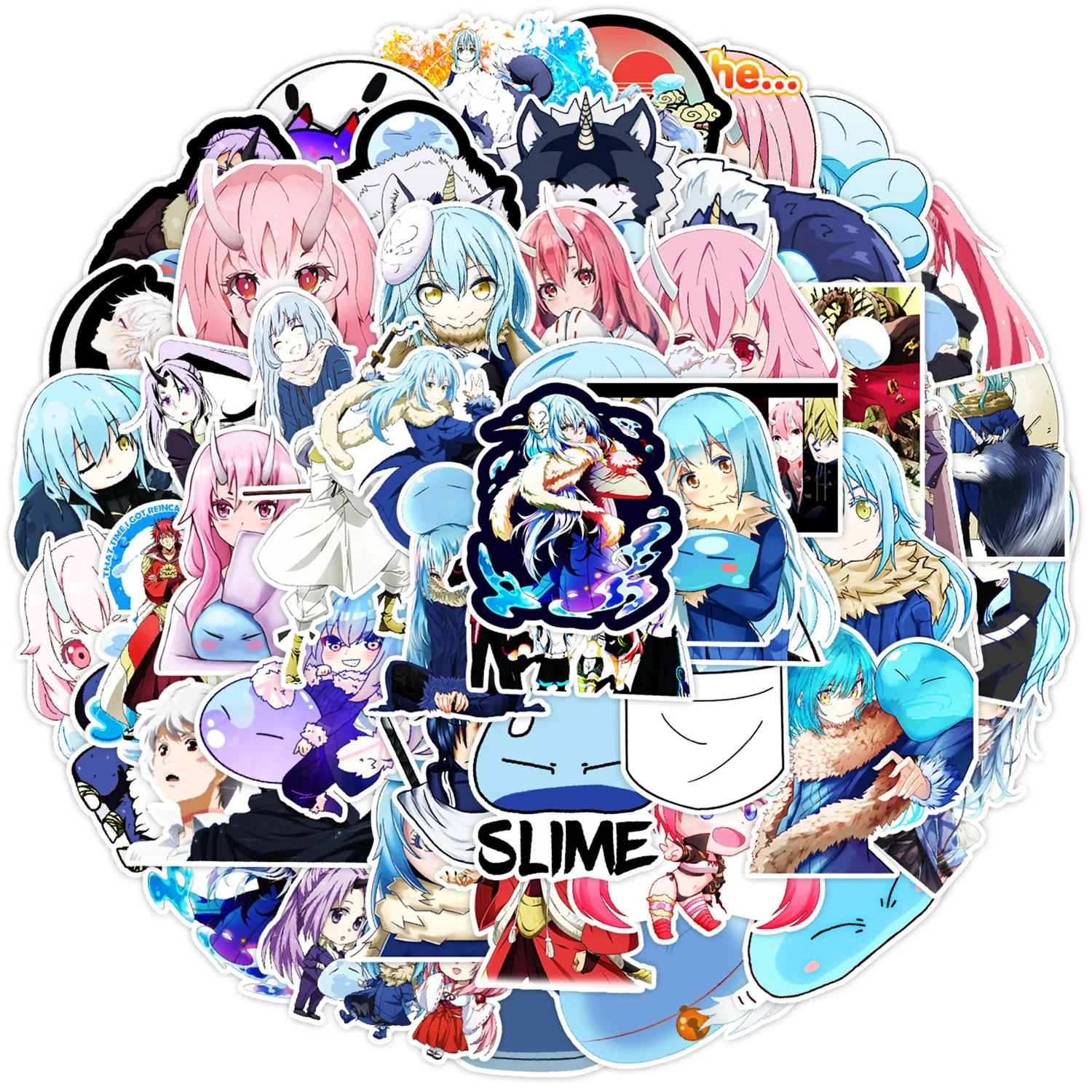 50pcs Rebirth From A Different World To Become Slim Graffiti Balance Car Computer Water Bottle Decoration Waterproof Sticker
50pcs Rebirth From A Different World To Become Slim Graffiti Balance Car Computer Water Bottle Decoration Waterproof Sticker