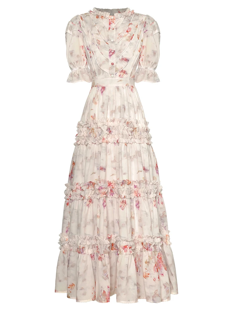Ladies New Summer High Quality Fashion Printed Bohemian Cake Party Unique Elegant Casual Runway Celebrity Chic Luxury Midi Dress
Ladies New Summer High Quality Fashion Printed Bohemian Cake Party Unique Elegant Casual Runway Celebrity Chic Luxury Midi Dress