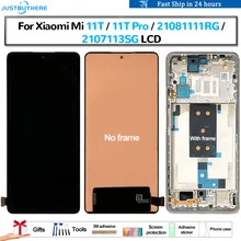 Écran tactile lcd AMOLED d'origine pour Xiaomi Mi 11T Pro 2107113SG=