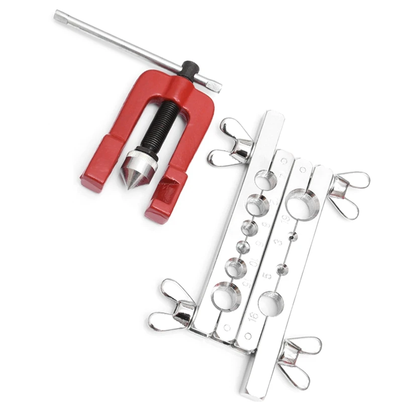 7 Metric Refrigeration Maintenance Tools 3-19Mm Copper Tube Expander Reamer Flaring Device Easy To Use
7 Metric Refrigeration Maintenance Tools 3-19Mm Copper Tube Expander Reamer Flaring Device Easy To Use