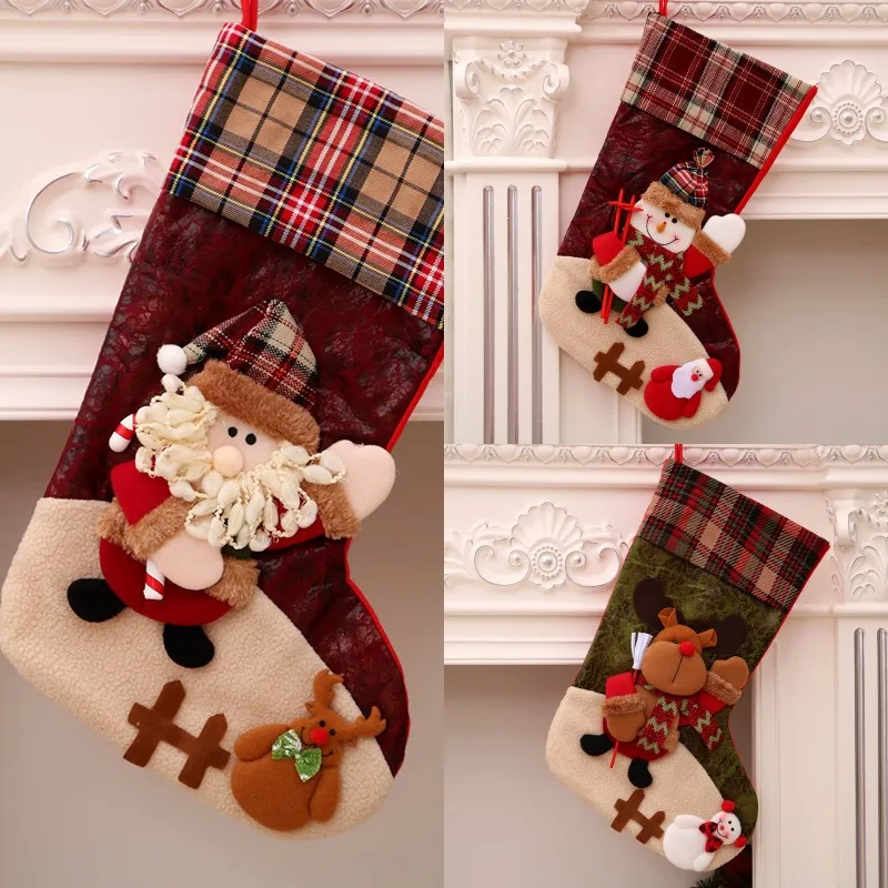 Merry Christmas Socks Christmas Tree Ornaments Sack Xmas Gift Candy Bag Cute Fabrics with Multiple Styles To Choose From
Merry Christmas Socks Christmas Tree Ornaments Sack Xmas Gift Candy Bag Cute Fabrics with Multiple Styles To Choose From