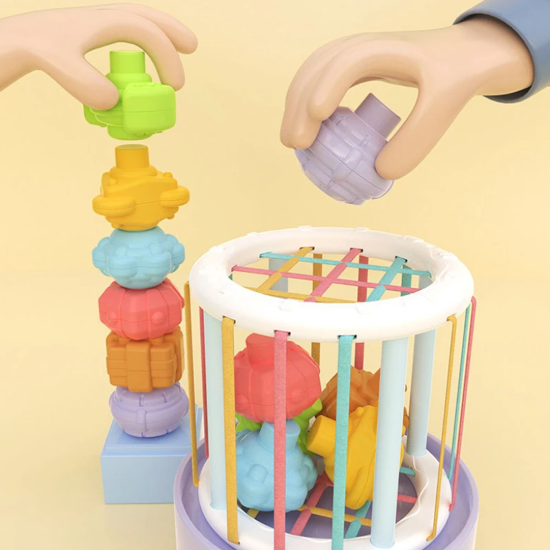 Baby Toy Grip Training Food grade Safety Material Rainbow Cecil Montessori Children's Early Education Toy Gene Fan Palace
Baby Toy Grip Training Food grade Safety Material Rainbow Cecil Montessori Children's Early Education Toy Gene Fan Palace