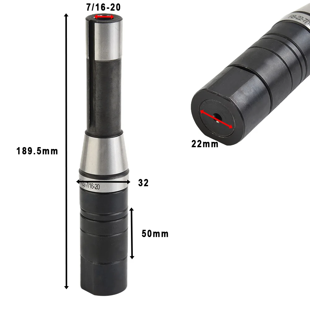 1 Set 22mm R8 Shank Milling Arbor Gear Milling Cutter Holder Tool Holding 7/16-20 End Mill Adapter Power Tool Accessories
1 Set 22mm R8 Shank Milling Arbor Gear Milling Cutter Holder Tool Holding 7/16-20 End Mill Adapter Power Tool Accessories