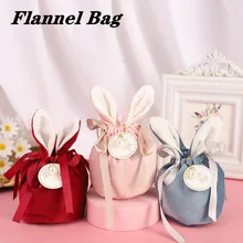 2022 1PC 8.5*10cm pink blue wine red Rabbit ears velvet wedding candy bag gift box candy box wedding gift wedding tote bag
2022 1PC 8.5*10cm pink blue wine red Rabbit ears velvet wedding candy bag gift box candy box wedding gift wedding tote bag