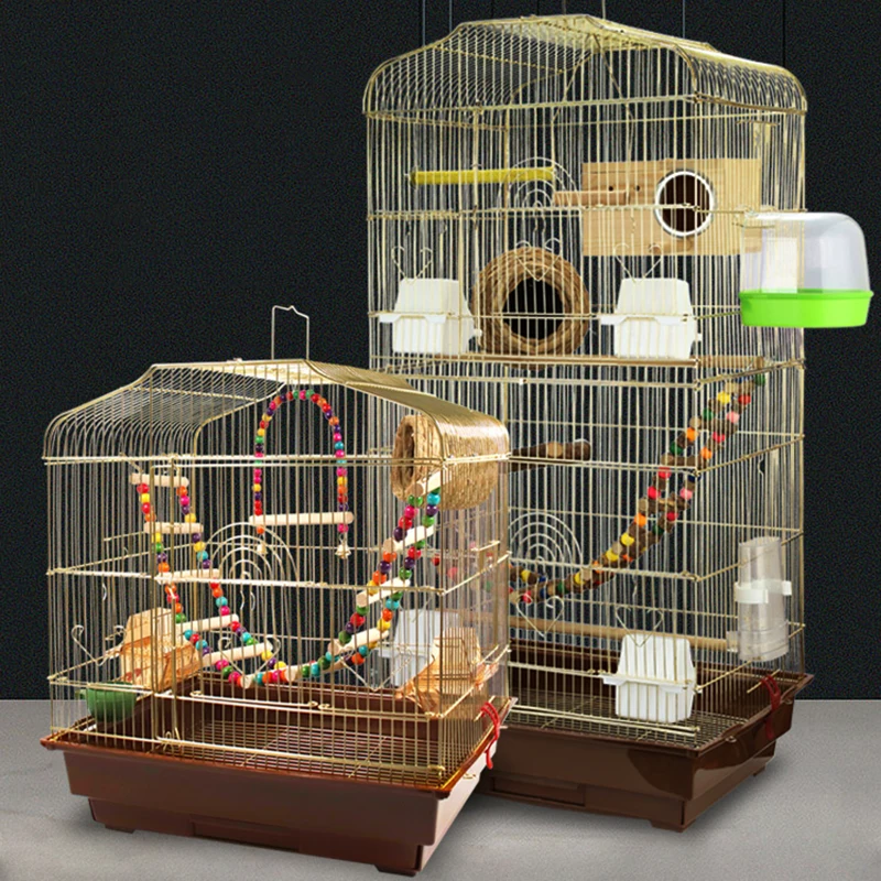 Flying Lovebird Bird Cage House Large Breeding Playground Stainless Steel Bird Cage Parrot Transport Pajaros Habitat Decors
Flying Lovebird Bird Cage House Large Breeding Playground Stainless Steel Bird Cage Parrot Transport Pajaros Habitat Decors