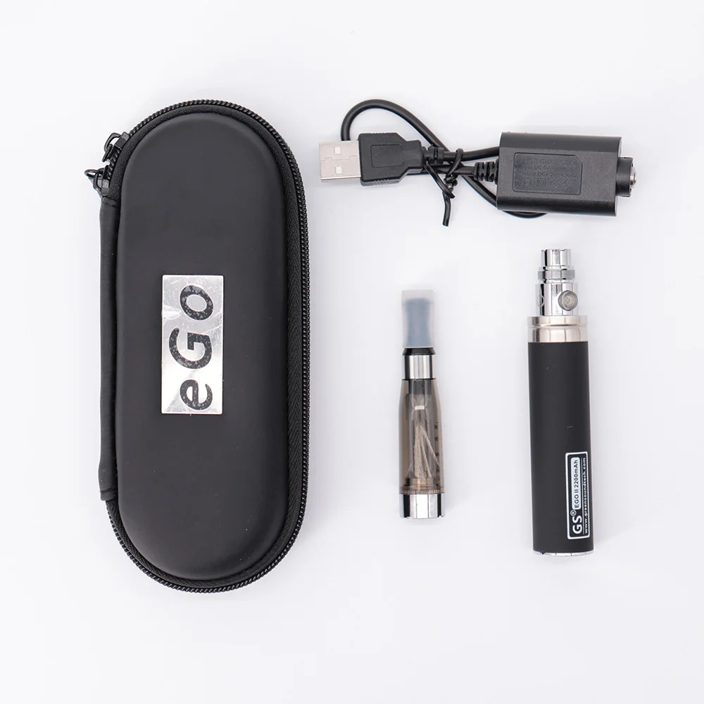 

E Cigarette Vape Smoke GS Ego 2200mAh 3200mah Battery With CE4 Starter Kit 1.6ml Atomizer 510 Ego Battery Vape Pen Vaporizer pod