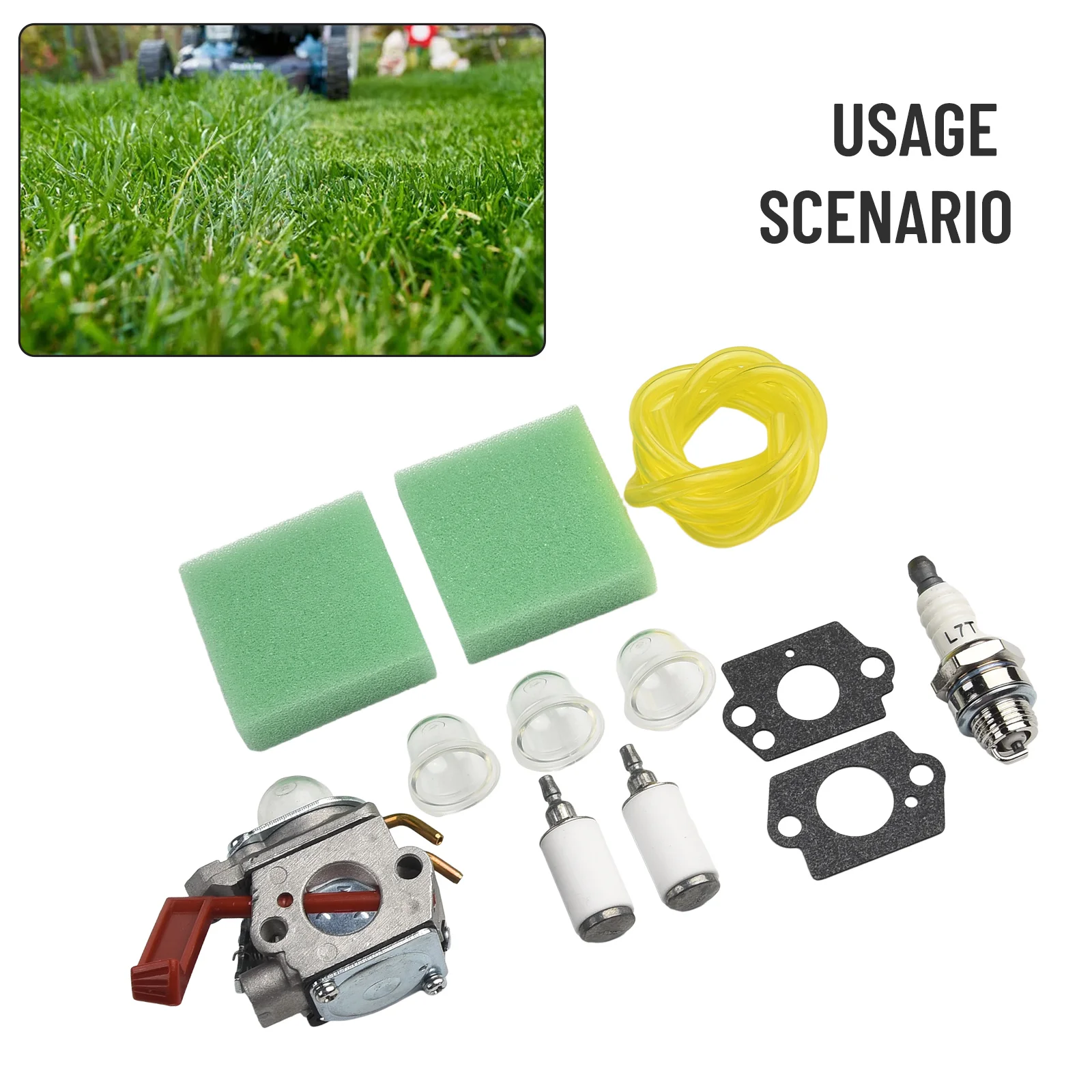 1set Carburetor With Air Filters Gaskets Kit For Homelite B25C BC2500R D725CD D825SB F2020 F3040 F3050 Grass Cutter Accessories
1set Carburetor With Air Filters Gaskets Kit For Homelite B25C BC2500R D725CD D825SB F2020 F3040 F3050 Grass Cutter Accessories